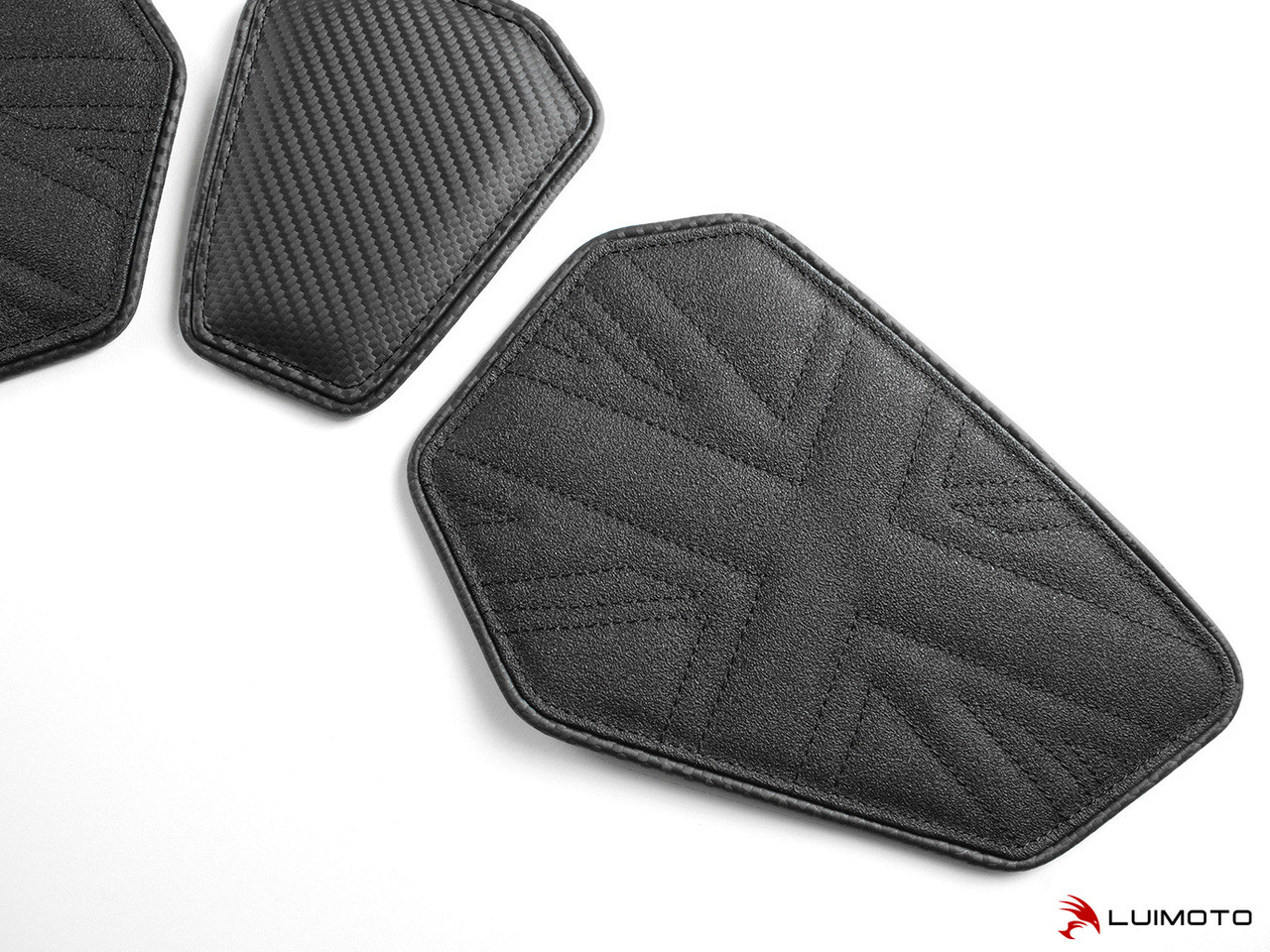 TRIUMPH SPEED TRIPLE 2008-2010 UNION JACK KNEE GRIPS AND TANK PROTECTOR LUIMOTO